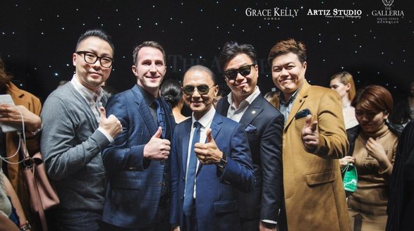 格樂利雅創始人李東憲受邀出席The Atelier 2018SS新品發布會 同Jimmy Choo先生共進晚宴