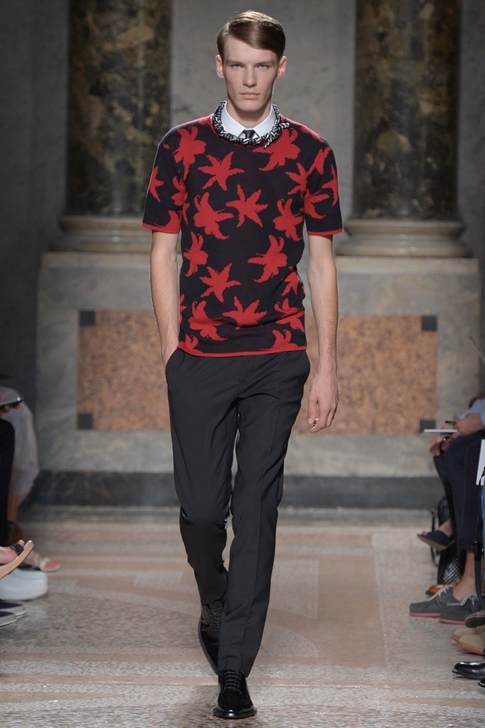 Les Hommes發布2014春夏男裝系列
