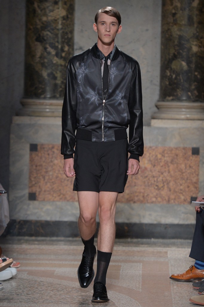 Les Hommes發布2014春夏男裝系列