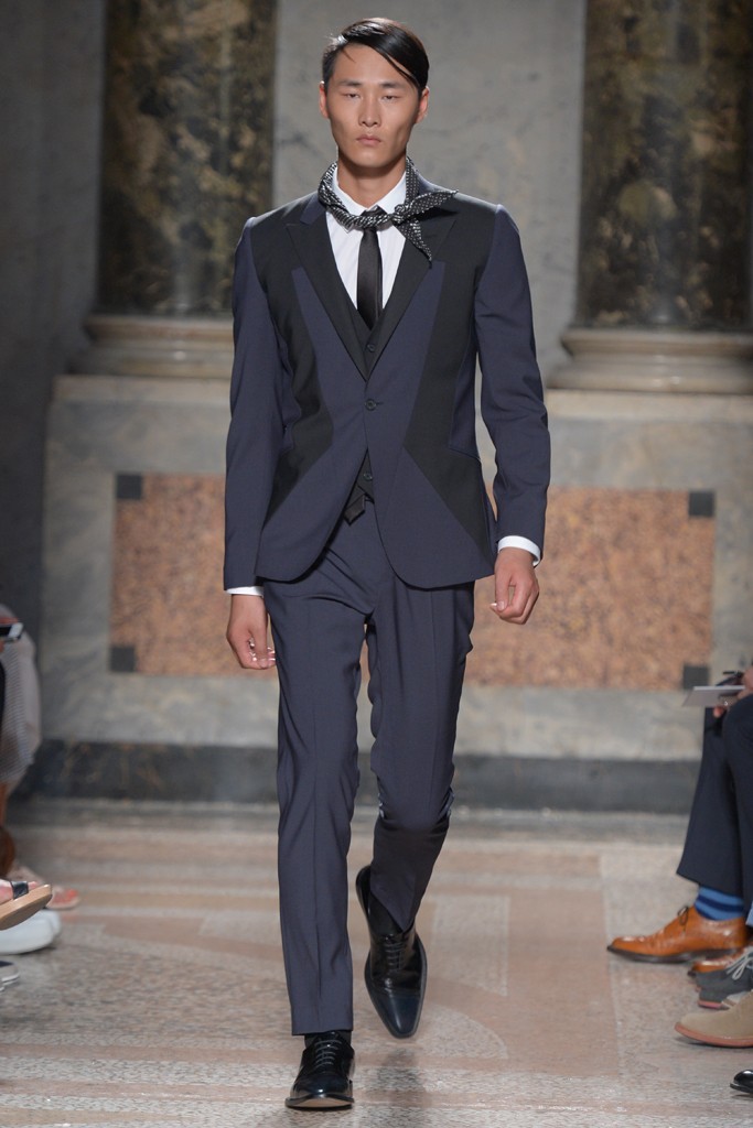 Les Hommes發布2014春夏男裝系列