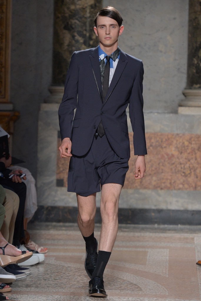 Les Hommes發布2014春夏男裝系列