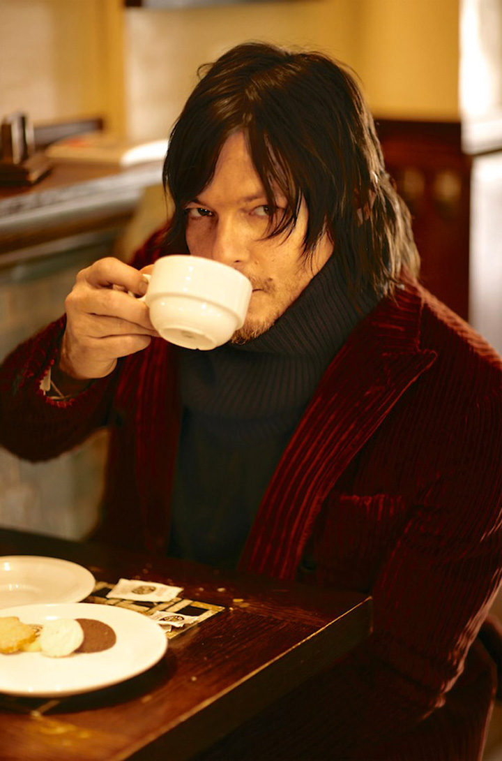 Norman Reedus《GQ》日本版2014年1月號