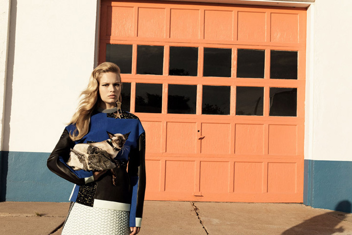 Anna Ewers《Vogue》中國版2014年10月號