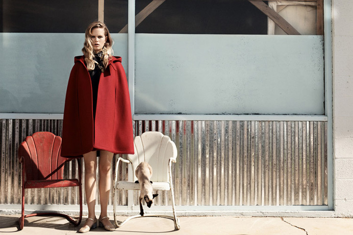 Anna Ewers《Vogue》中國版2014年10月號