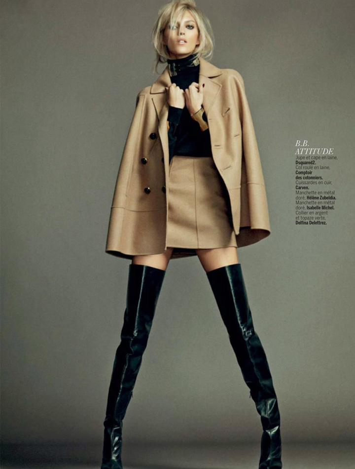 Anja Rubik《L’express Styles》2014年9月號