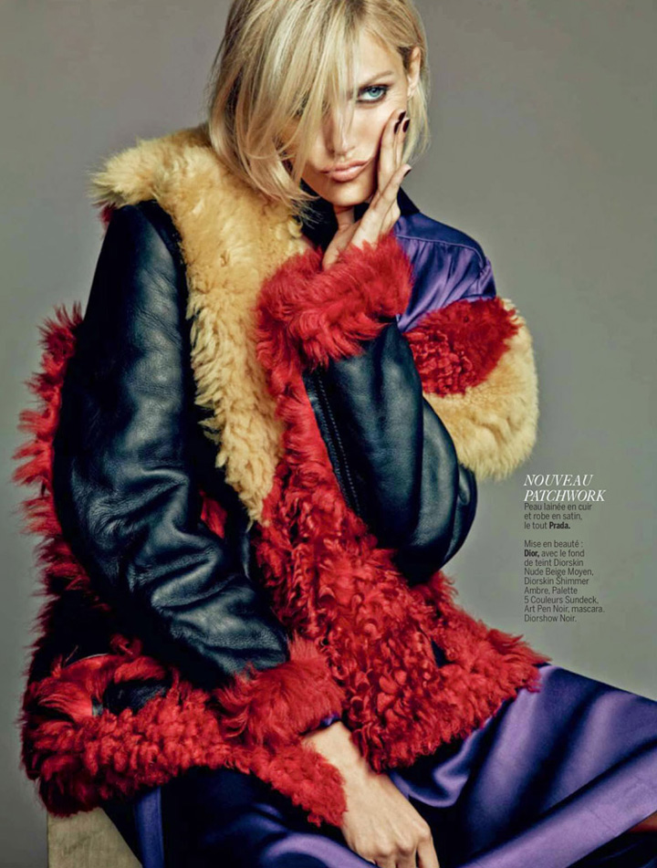 Anja Rubik《L’express Styles》2014年9月號