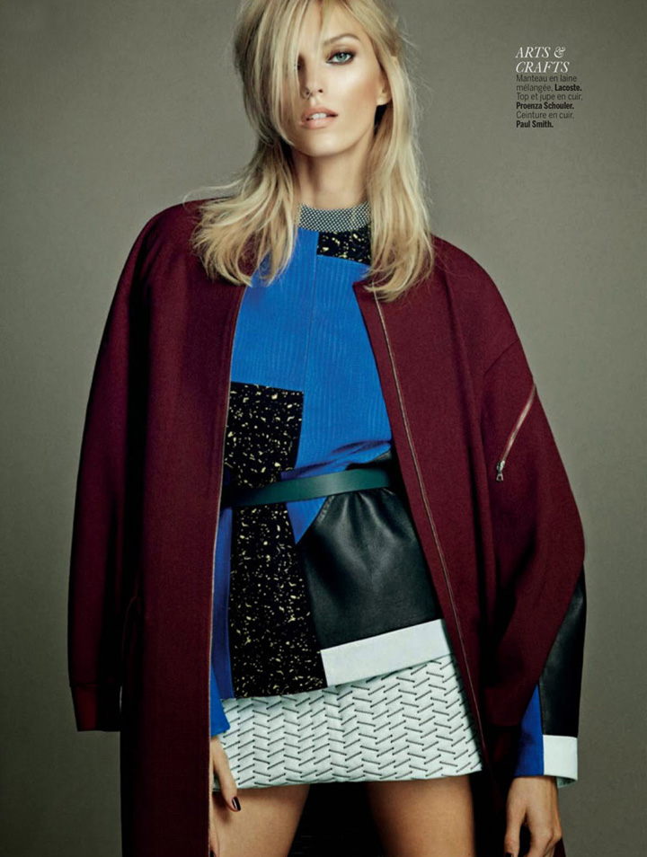 Anja Rubik《L’express Styles》2014年9月號