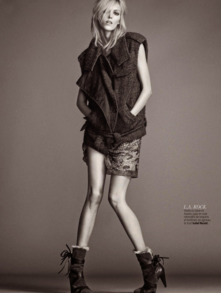 Anja Rubik《L’express Styles》2014年9月號
