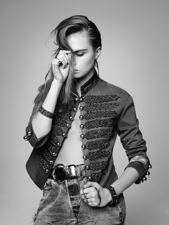 Cara Delevingne《L’Express Styles》雜志2015年4月號