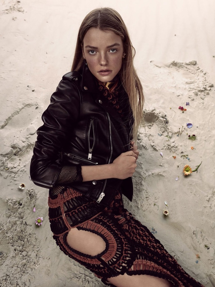 Roos Abels《Vogue》中國版2016年2月號(hào)