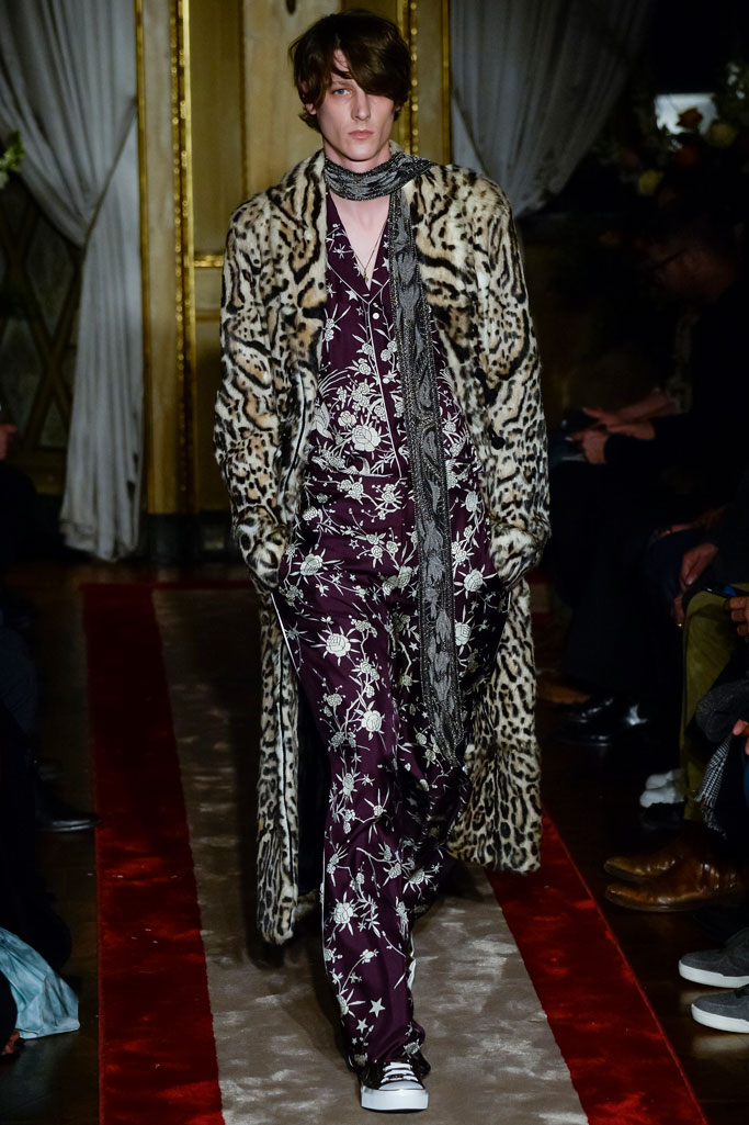 Roberto Cavalli 2016秋冬男裝流行發布