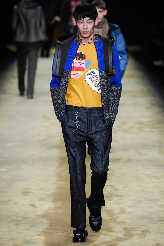 Fendi 2016秋冬男裝流行發布