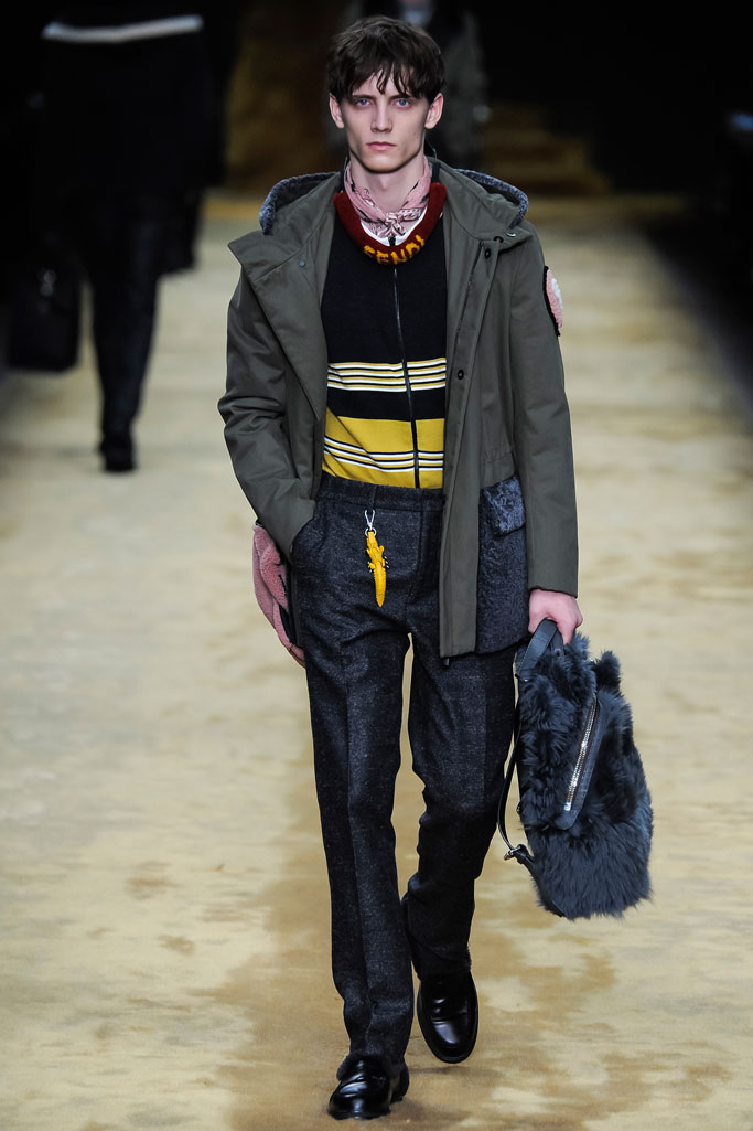 Fendi 2016秋冬男裝流行發(fā)布