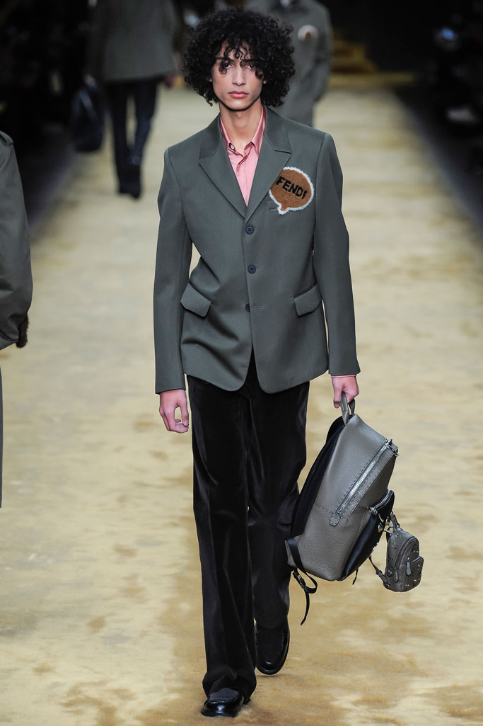 Fendi 2016秋冬男裝流行發(fā)布
