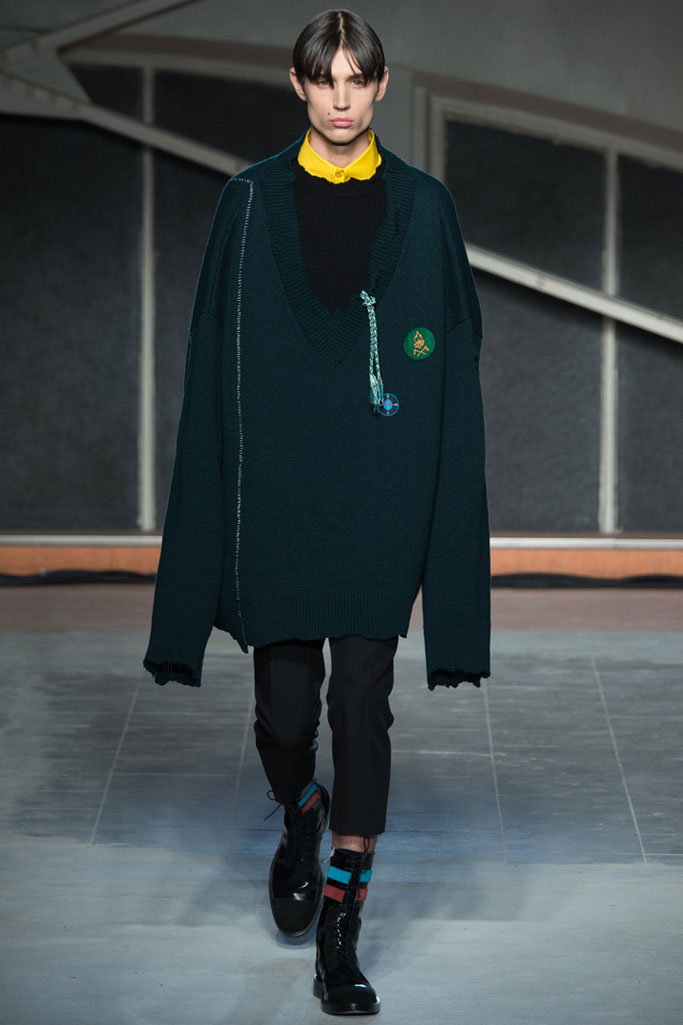 Raf Simons 2016秋冬男裝流行發布