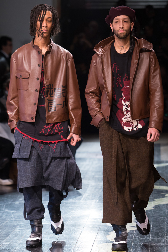 Yohji Yamamoto 2016秋冬男裝流行發布