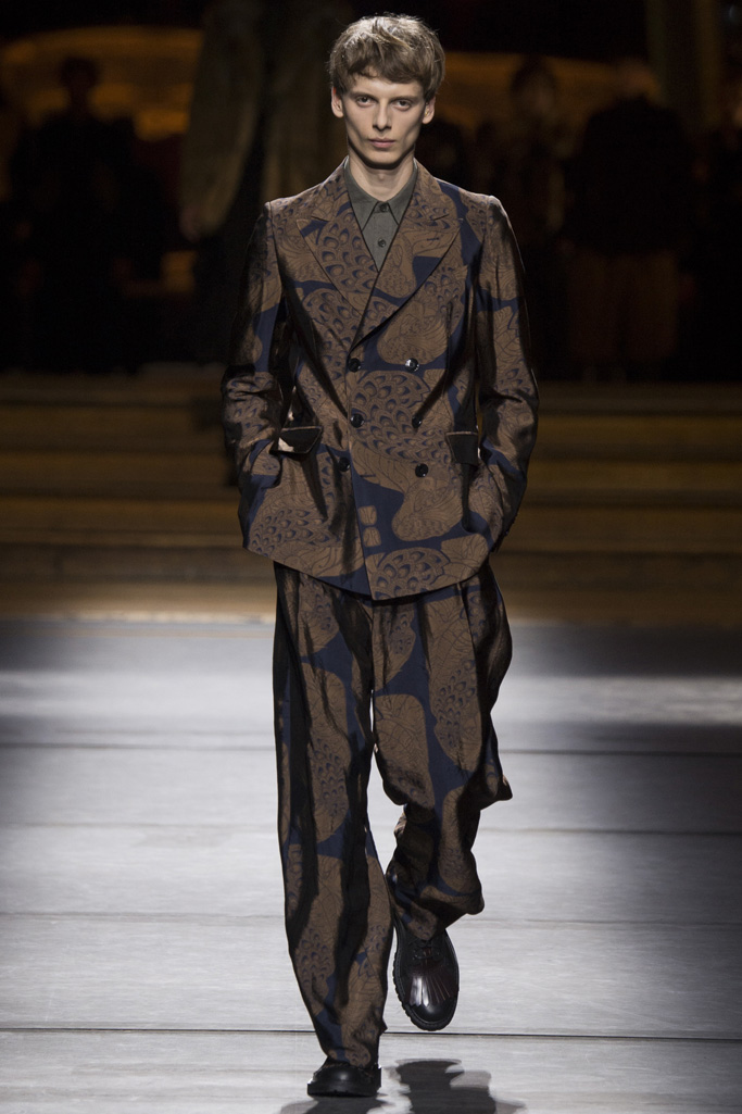 Dries Van Noten 2016秋冬男裝流行發(fā)布
