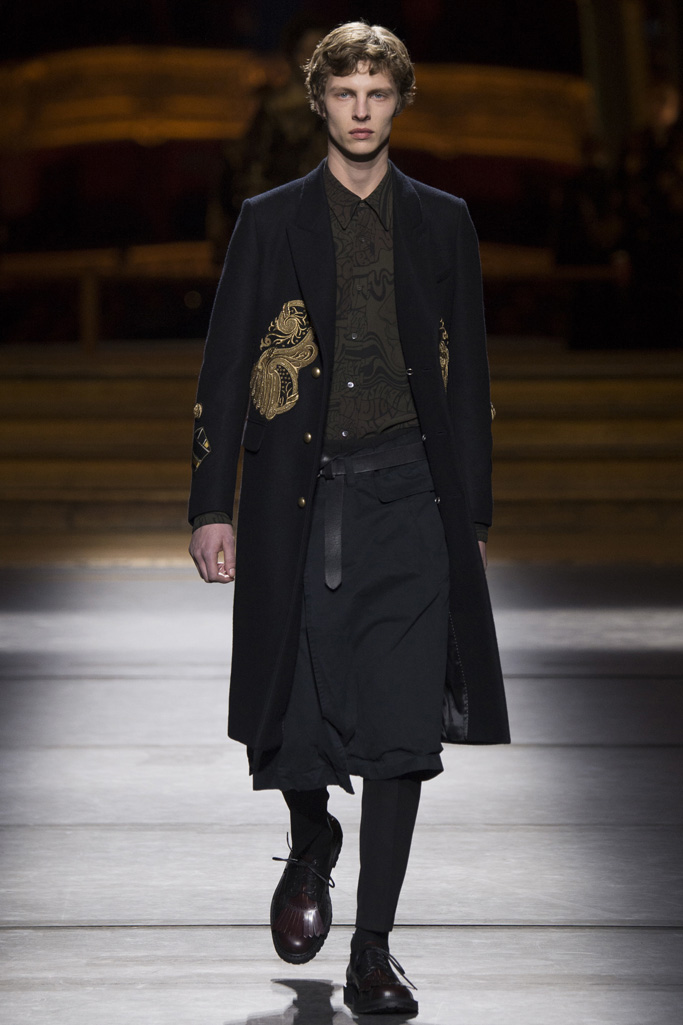Dries Van Noten 2016秋冬男裝流行發布