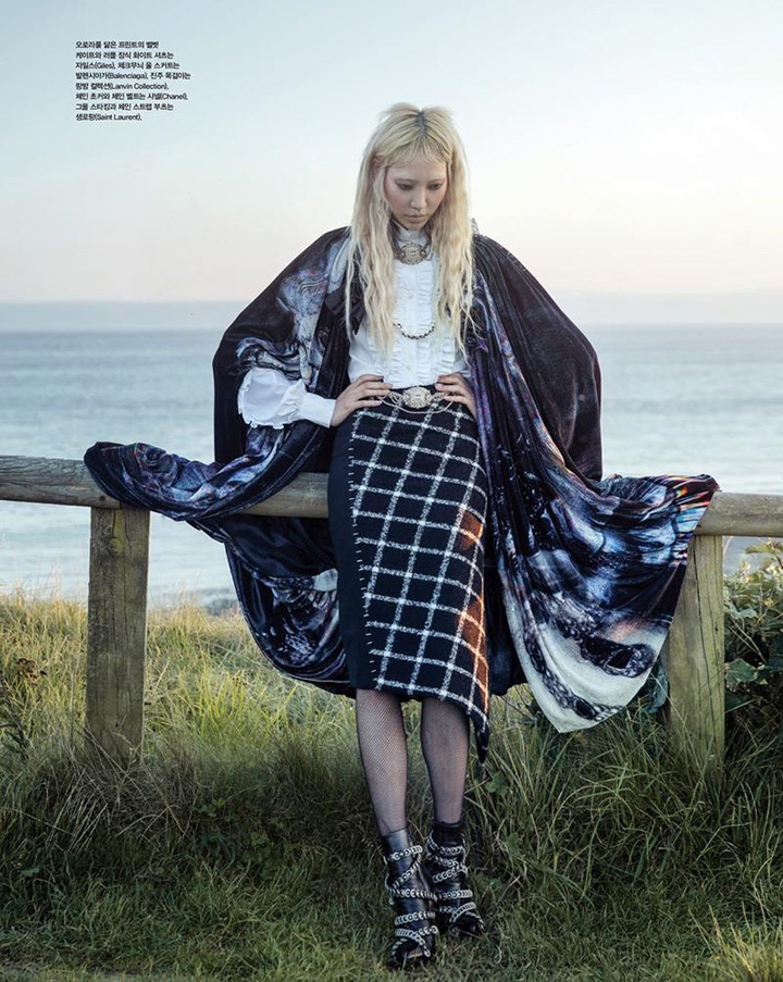 Soo Joo Park《Vogue》韓國版2015年11月號