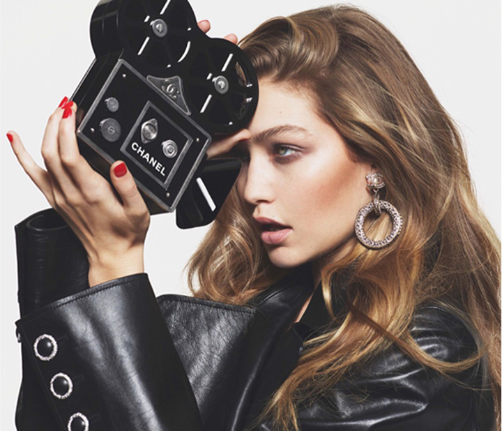 Gigi Hadid《Vogue》法國(guó)版2016年3月號(hào)