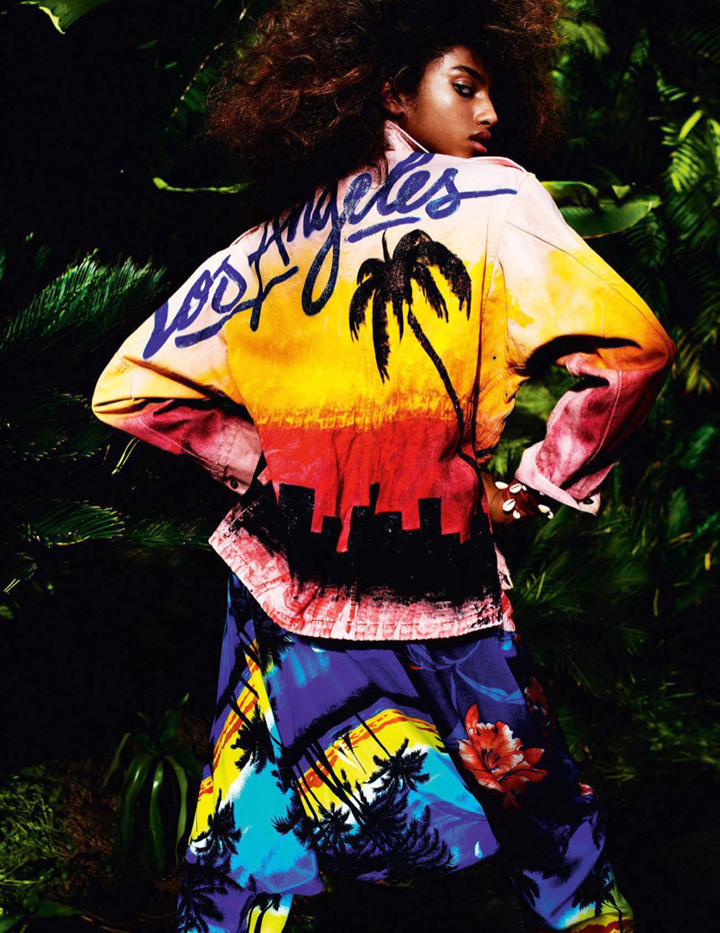Imaan Hammam《Vogue》法國版2016年5月號