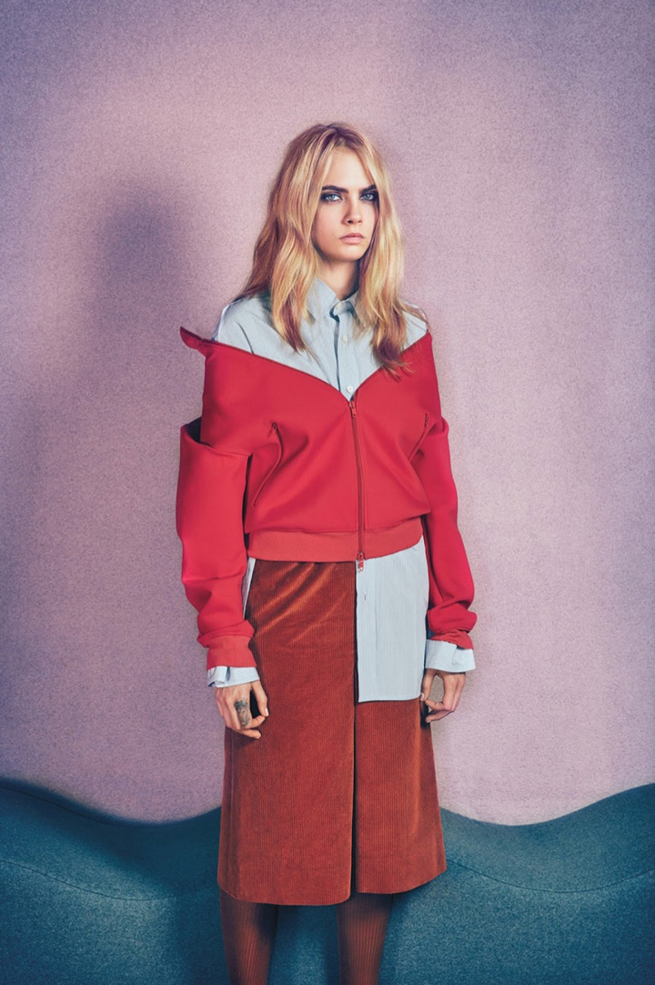 Cara Delevingne《W》雜志2016年6/7月號