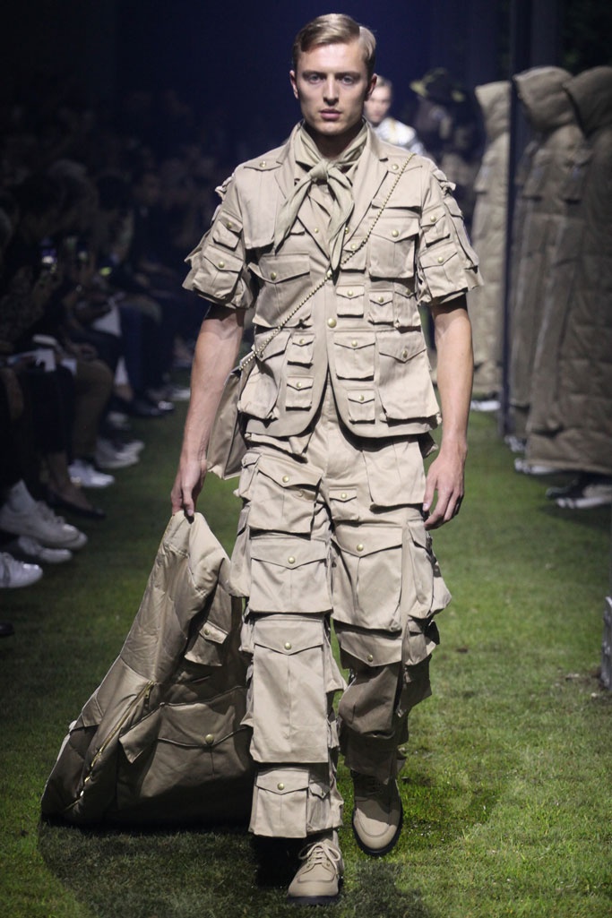 Moncler Gamme Bleu 2017春夏男裝流行發布