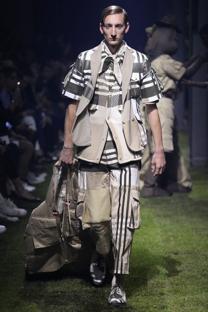 Moncler Gamme Bleu 2017春夏男裝流行發布
