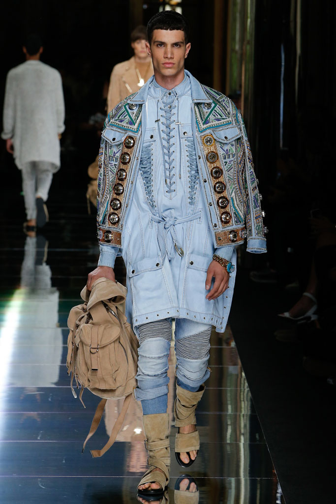 Balmain 2017春夏男裝流行發布