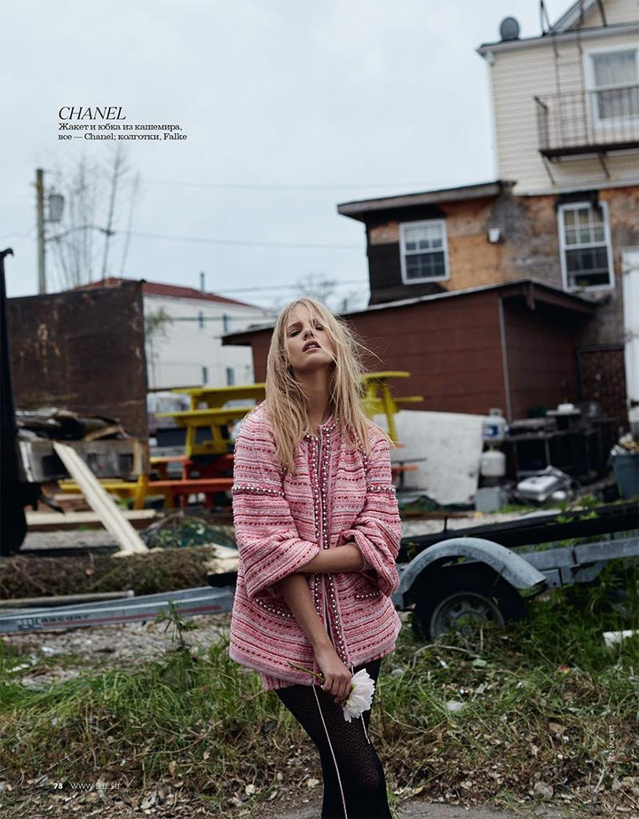 Marloes Horst《Elle》俄羅斯版2016年8月號