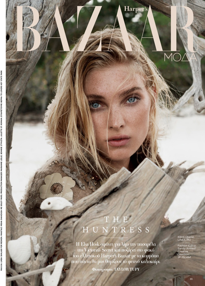 Elsa Hosk《Harper's Bazaar》希臘版2016年8月號