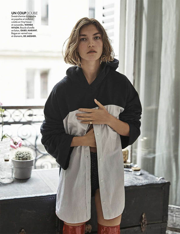 Arizona Muse《Elle》法國版2016年8月號(hào)