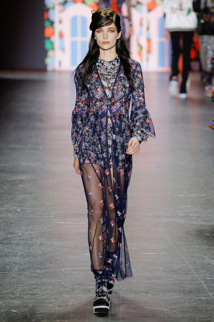 Anna Sui 2017春夏流行發布