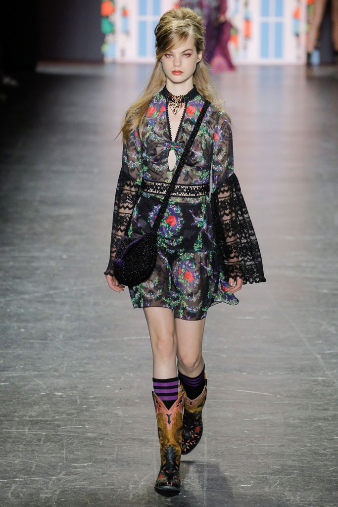 Anna Sui 2017春夏流行發布