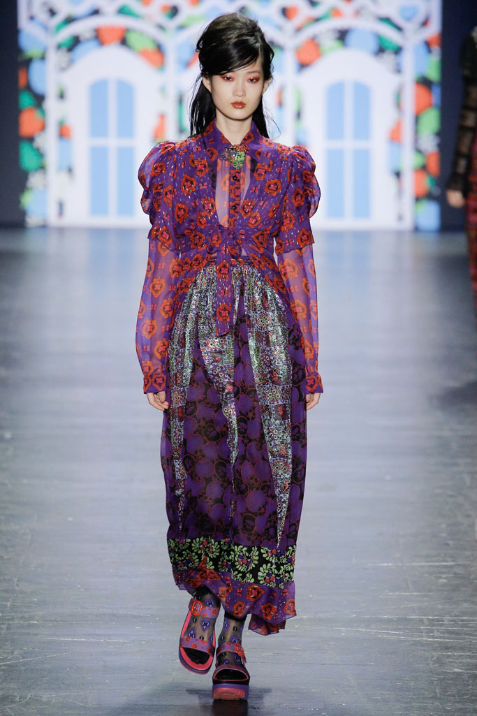Anna Sui 2017春夏流行發布
