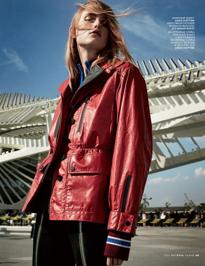 Rianne van Rompaey《Vogue》俄羅斯版2016年10月號