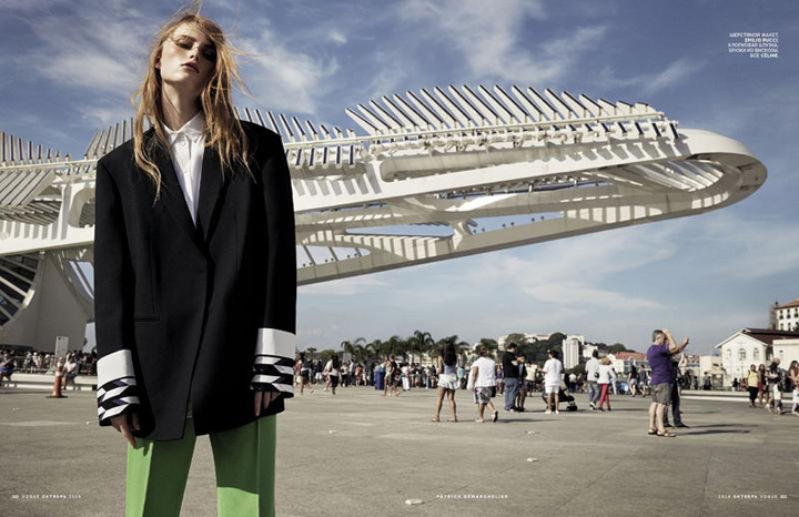 Rianne van Rompaey《Vogue》俄羅斯版2016年10月號