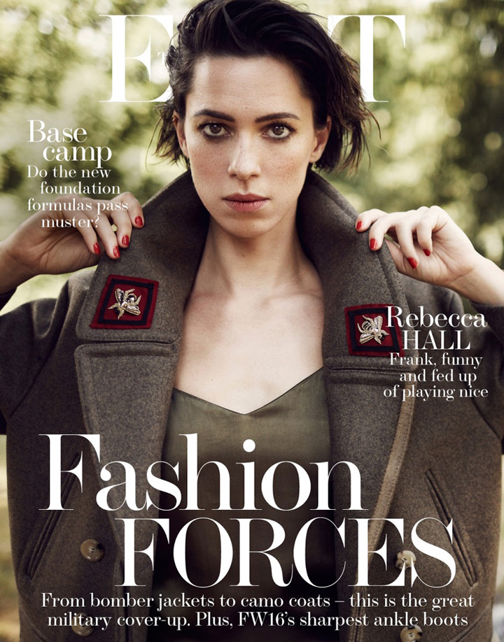 Rebecca Hall《The Edit》雜志2016年9月號(hào)