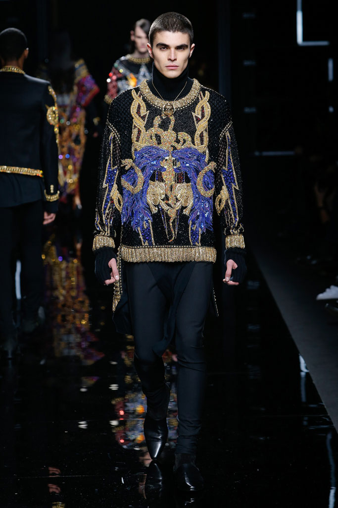 Balmain 2017秋冬男裝流行發布