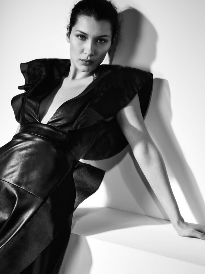 Bella Hadid《Vogue》中國(guó)版2017年4月號(hào)