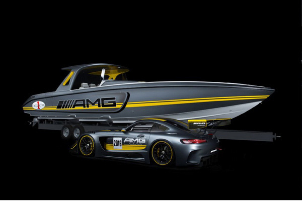 奔馳發(fā)布靈感來自AMG GT3賽車的動力艇