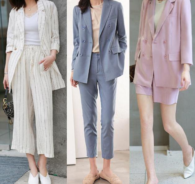 女款職業(yè)套裝西裝