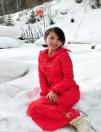 “中國雪鄉”拍攝大受追捧 徐嘉陽愛上木屋和雪山（組圖）