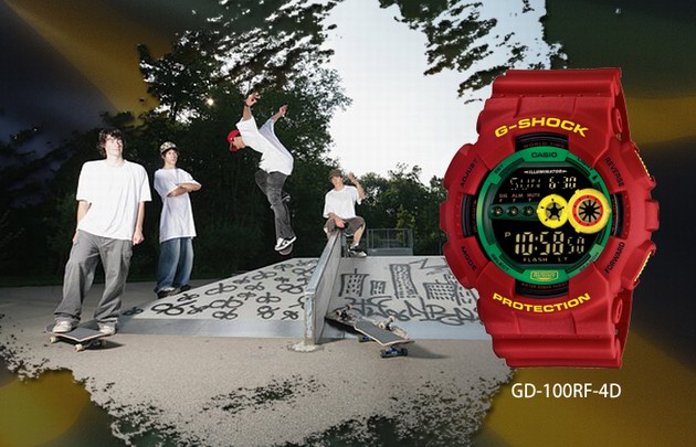 G-SHOCK推出全新系列表款Rastafarian Pack，極具牙買加民族風格特色
