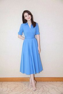 女神——高圓圓，人長得漂亮還會(huì)打扮自己。