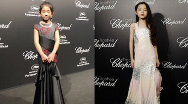 VICKY'Z法國(guó)戛納電影節(jié)之行，華麗禮服大秀驚艷四座