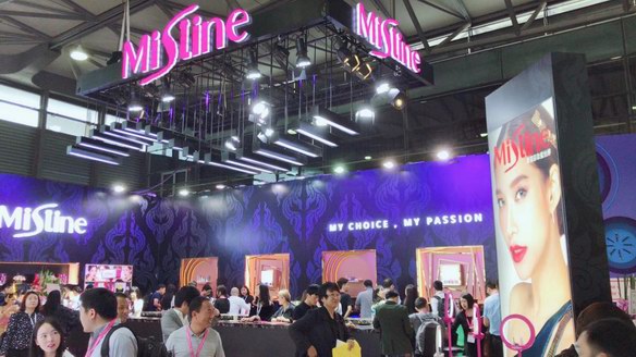 Mistine重磅亮相第23屆上海美博會，開展即斬獲多項大獎