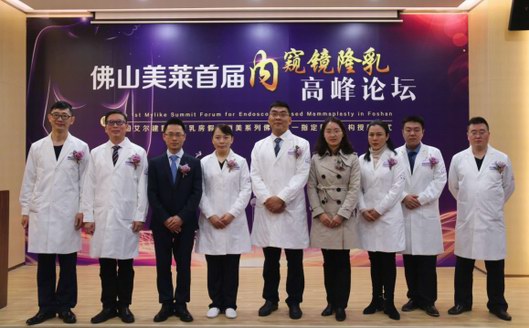 多位著名專家以美麗之名齊聚 赴佛山美萊參與首屆內窺鏡隆乳高峰論壇