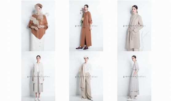 giordano ladies 2019秋冬，閃耀依舊