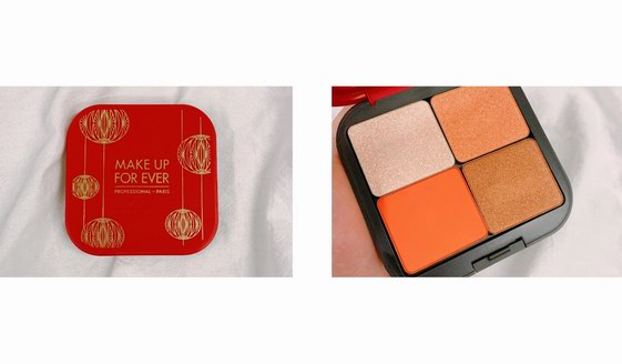 過年見家長如何更討喜？make up for ever新年限量眼頰盤來幫你！